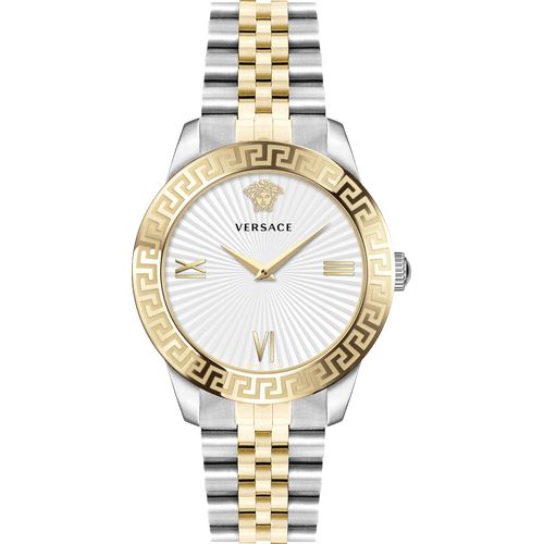 Versace Damen Uhr Armbanduhr Edelstahl Greca VEVC00519