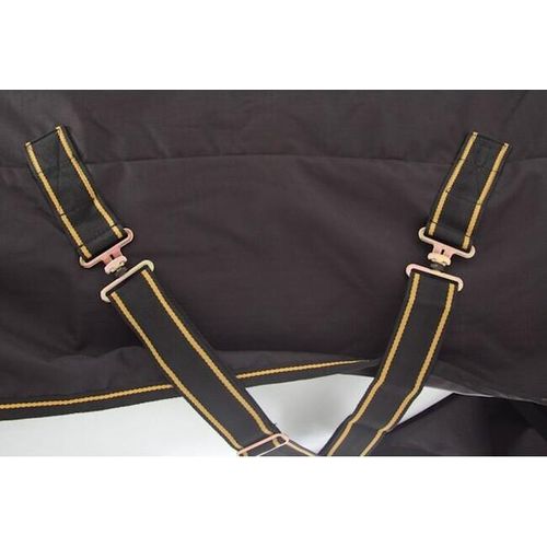 Bucas Outdoordecke 300g Irish Turnout Weidedecke Black/Gold 125