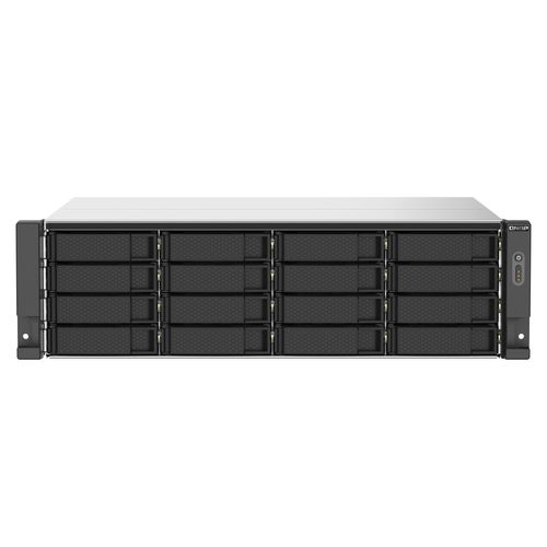 QNAP TS-1673AU-RP NAS mit 16 Einschüben, 3U Rackmount AMD Ryzen Storage Server