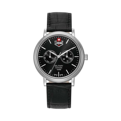 JDM Military JDM-WG003-08 Echo schwarz Jacques du Manoir swiss Herren Uhr NEU