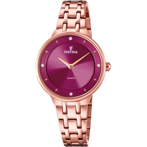 Festina F20602/2 Uhr Damenuhr Edelstahl rose