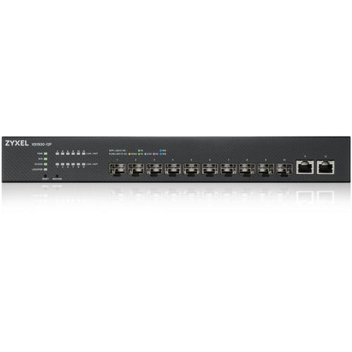 Zyxel XS1930-12F-ZZ0101F Netzwerk-Switch Managed L2/L3 Schwarz