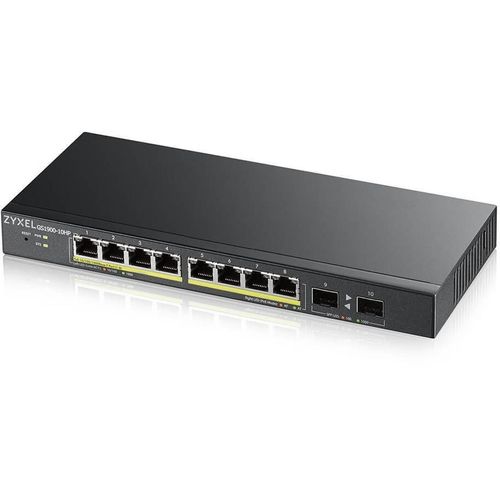 Zyxel Switch 8x GS1900-10HP GbE L2 POE+ /+2 SFP slots