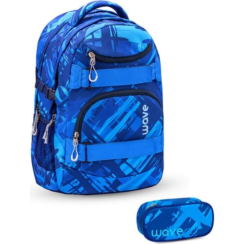 Wave Wave Infinity Schulrucksack Set 2 tlg. 