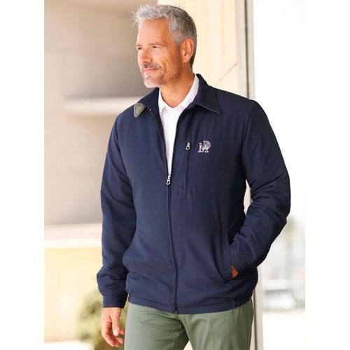 Blouson MARCO DONATI, Herren, Gr. 62, blau (marine), 100% Polyester, Wattierung:100% Polyester, unifarben, Langarm, Jacken