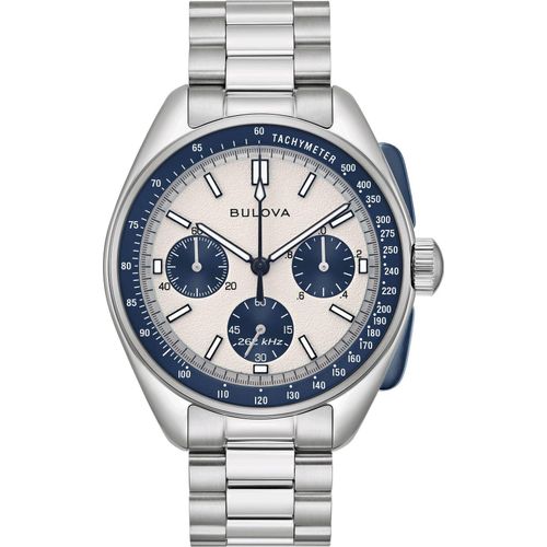 Bulova 98K112 Lunar Pilot Special Edit. Chronograph Herrenuhr 44mm 5ATM