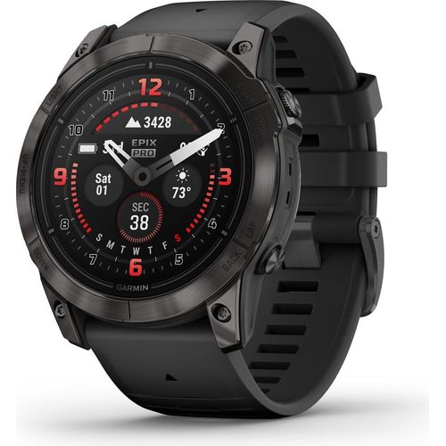 Garmin Epix Pro Gen 2 Saphir AMOLED Sportuhr 51 mm Schwarz