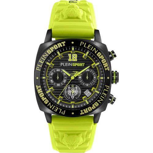 Philipp Plein Sport PSGBA0923 Wildcat Chronograph schwarz gelb Herren Uhr NEU
