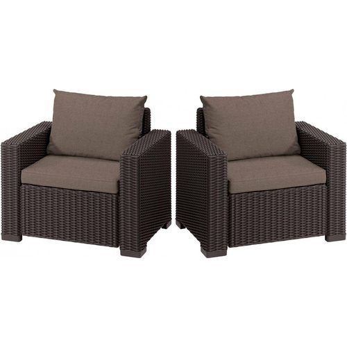 Gartenstuhl KETER California Chair 2tlg. Braun