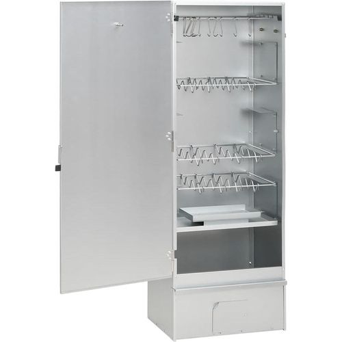 vidaXL Räucherofen mit Kaltrauchgenerator Verzinkter Stahl