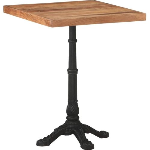 Bistrotisch 60x60x76 cm Akazie Massivholz