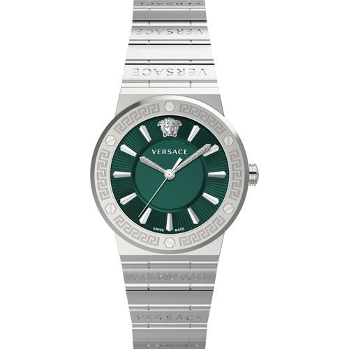 Versace Damen Uhr Armbanduhr GRECA LOGO VEVH00920 Edelstahl