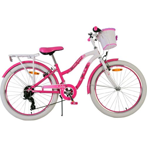 VOLARE Jugendfahrrad Lovely 24 Zoll, rosa