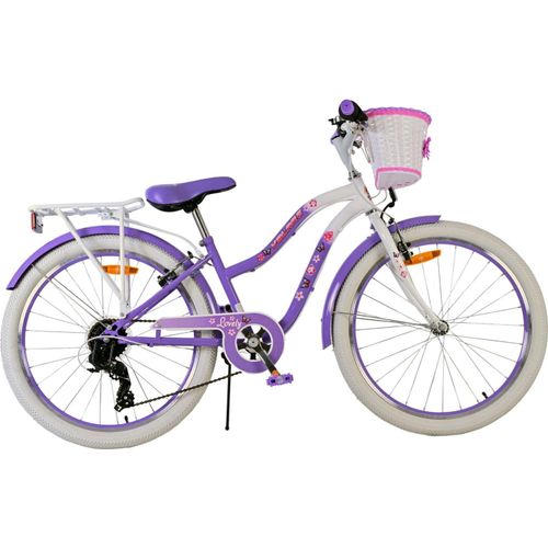 VOLARE Jugendfahrrad Lovely 24 Zoll, lila