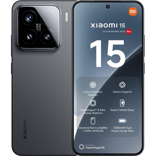 15 12GB + 512GB Black Smartphone
