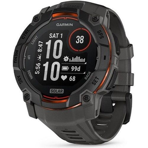 Smartwatch GARMIN Instinct 3 50mm SOLAR Schwarz