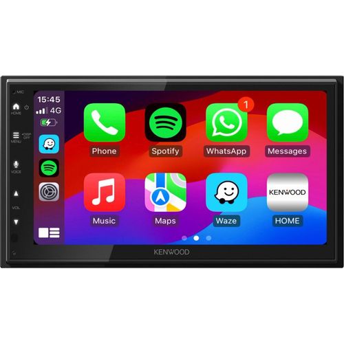 Kenwood DMX6523DABS CarPlay Android Auto kabellos Digitalradio Bluetooth DAB+
