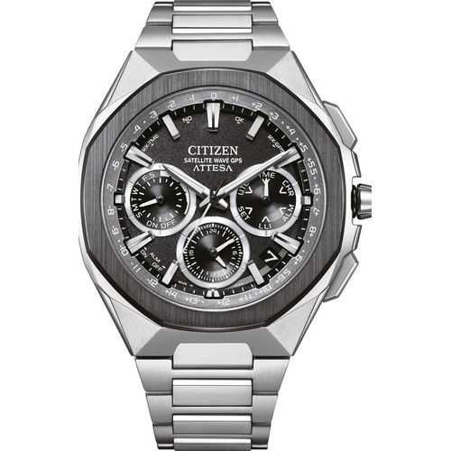 Citizen Chronograph 'Attesa Satellite Wave Gps' Herren Uhr CC4104-53E