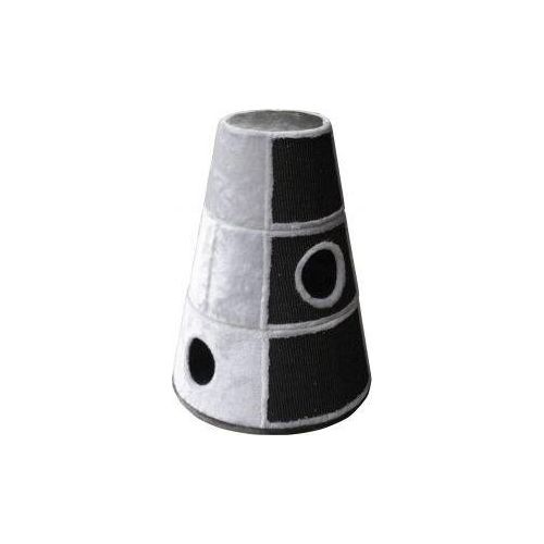 TOPMAST KRATZBALKEN NAUDE GRAU WEIß 50 X 50 X 78 CM