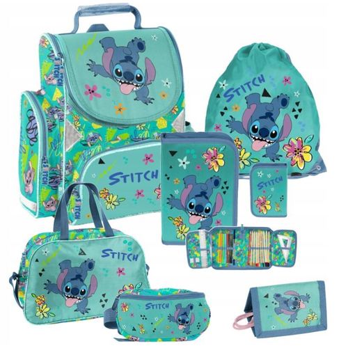 Schulranzen-Set 6-teilig Lilo und Stitch Disney DS25DD Paso