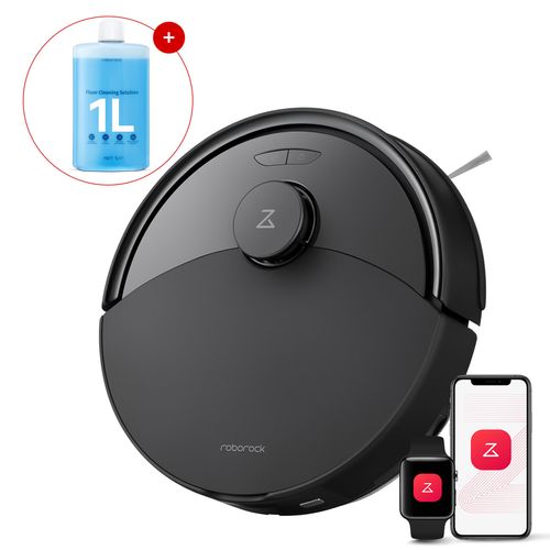 Roborock Q10 PF Staubsauger Roboter 10000 Pa(Upgrade von Q8 max) Dual Anti-Tangle-System, inkl. 1000ml Bodenreiniger, ReactiveTech-Hindernisvermeidung