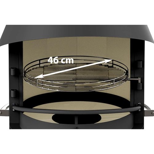 asado® Grillrost Ø46cm für Garten-Grillkamin „Fuego“ Ø 70cm
