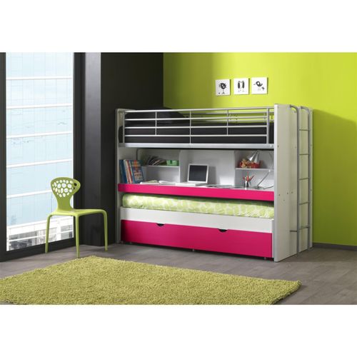 Vipack Hochbett Bonny BONHS80, fuchsia