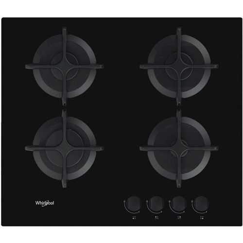 Whirlpool Akt 616/nb Gasherd 60 Cm 4 Brennern Schwarz Schwarz One Size