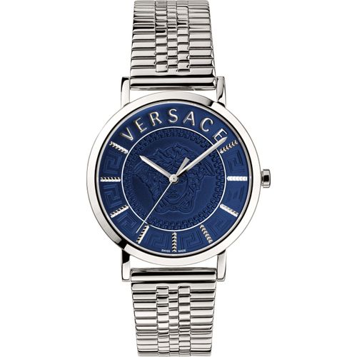 Versace Herren Uhr Armbanduhr V-ESSENTIAL VEJ400821 Edelstahl