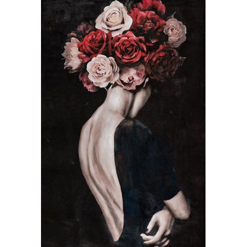 Gemälde SCHÖNHEIT MIT ROSEN