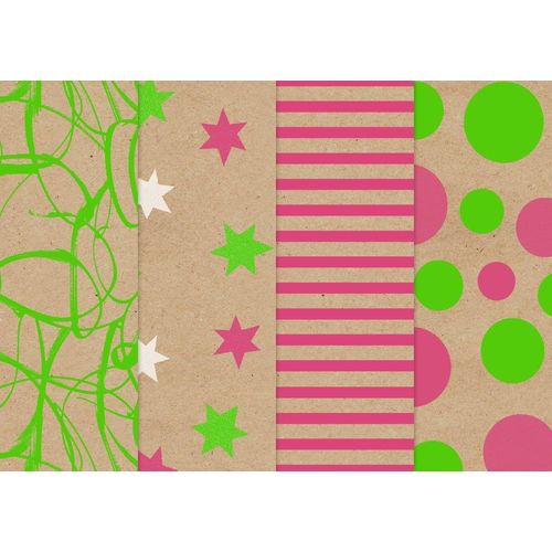 Geschenkpapier Rolle NEON