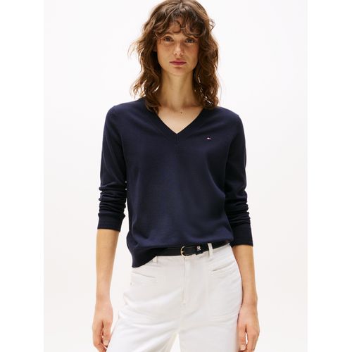 V-Ausschnitt-Pullover TOMMY HILFIGER 