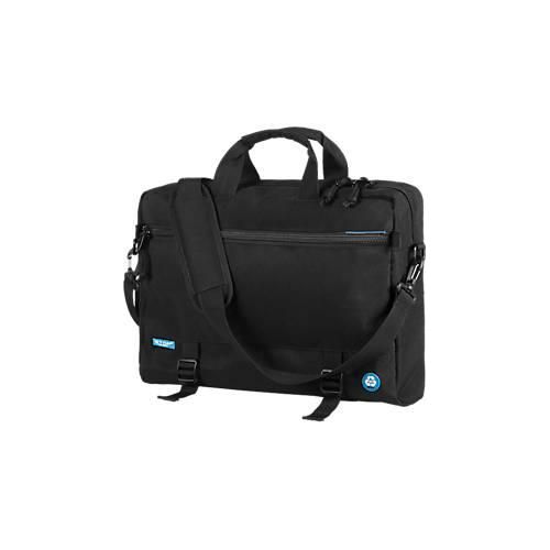 Laptoptasche LIGHTPAK®, 3-in-1, für 1 Notebook bis 15,6´´, Hauptfach & Reißverschlussfach, abnehmbarer Schultertrageriemen, Recycling-PET, schwarz