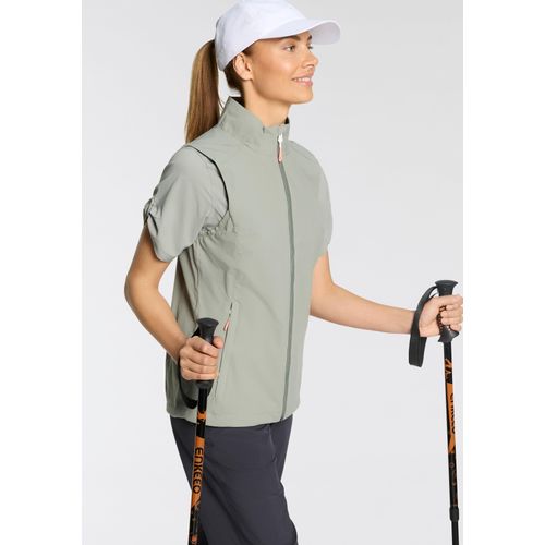 Funktionsweste KILLTEC, Damen, Gr. 56, grün (helloliv), Obermaterial: 100% Polyester. Futter: 100% Polyester, sportlich, Westen