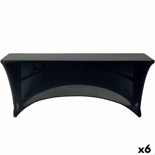 Schutzhülle Aktive Schwarz 183 x 76 x 76 cm Tisch Zubehör Fahrzeuge Straße (6 Stück)
