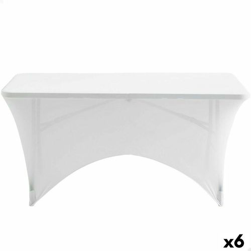 Schutzhülle Aktive Weiß 122 x 76 x 61 cm Tisch Zubehör Fahrzeuge Straße (6 Stück)