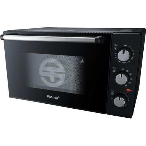 STEBA Minibackofen "KB M42", schwarz, B:57cm H:33cm T:46,5cm, Minibacköfen