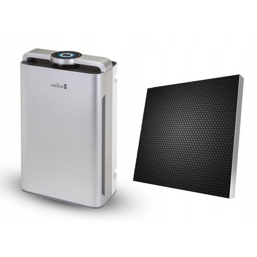 Luftreiniger & Luftbefeuchter Webber AP9700 WiFi SILBER – Intelligente Luftqualitätskontrolle