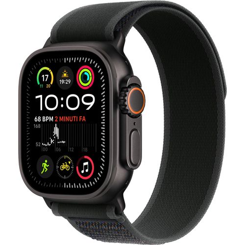 Apple Watch Ultra 2 GPS + Mobilfunk 49mm Titanium Schwarz mit Trail Loop