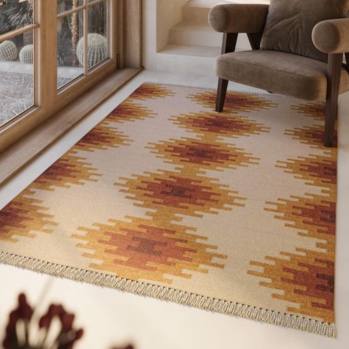 Wollteppich GREEN LOOOP 