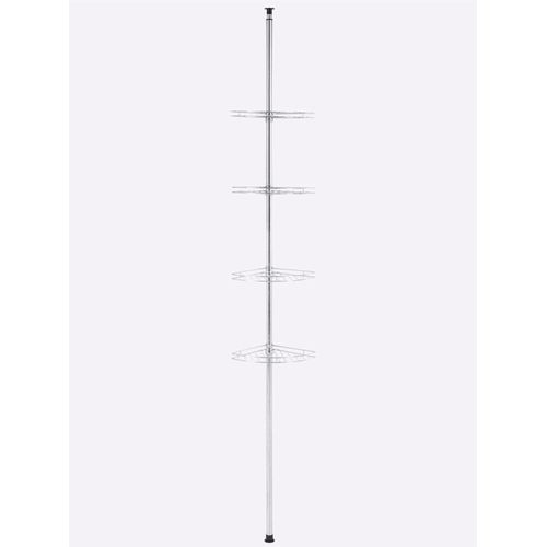 Badaccessoire-Set HEINE HOME, grau (chromfarben), Chrom, Badaccessoires-Sets