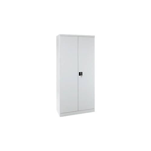 Schubladenschrank ADB, 27 Schubladen, 3 Ablageböden, 2-Punkt-Verriegelung, Stahl, B 800 x T 410 x H 1790 mm, lichtgrau RAL 7035