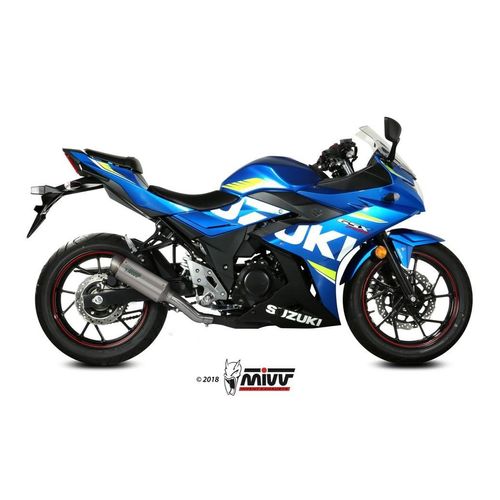 Mivv SPORT Schalldämpfer GPpro SLIP-ON Titan für SUZUKI GSX 250 R BJ 2017 ></noscript>