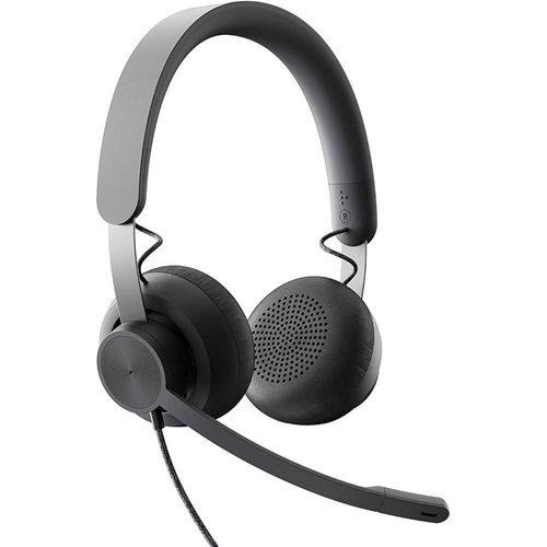 Logitech Zone Wired Kopfhörer mit Mikrofon - Schwarz