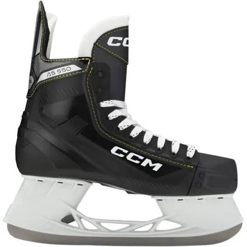 CCM Tacks AS-550 Junior Eishockeyschuhe (Schwarz - 4D)