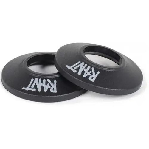 Rant Party Plastic Front Freestyle BMX Nabenschutz (Schwarz)