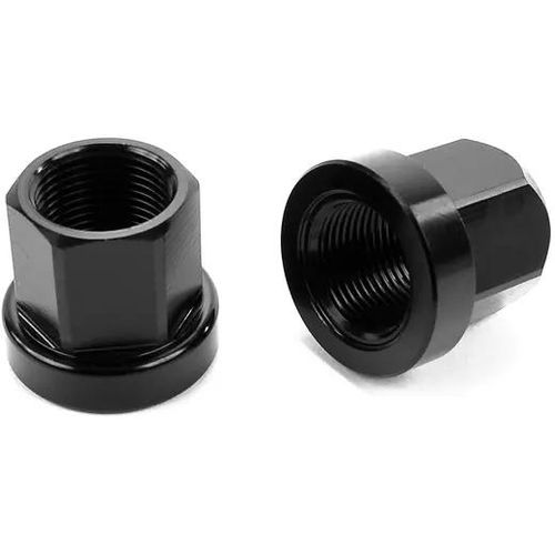 Mission Stahl BMX Achsmuttern (14mm - Schwarz)