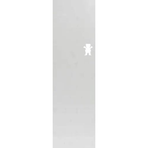 Grizzly Bear Cutout Skateboard Griptape (Weiß)