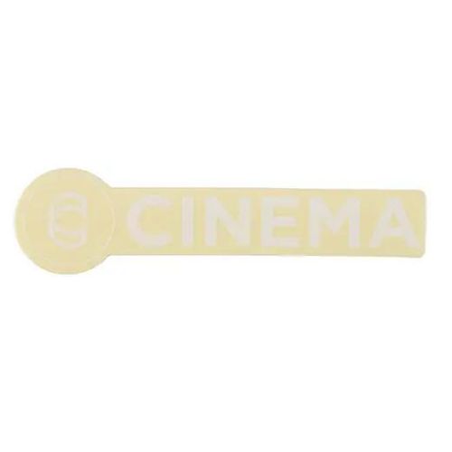 Cinema Promo Sticker (Weiß)