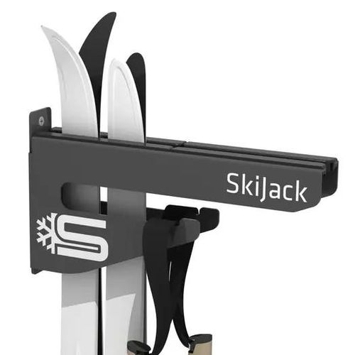 Skijack Wall Ski Und Snowboard Hanger (Grau)